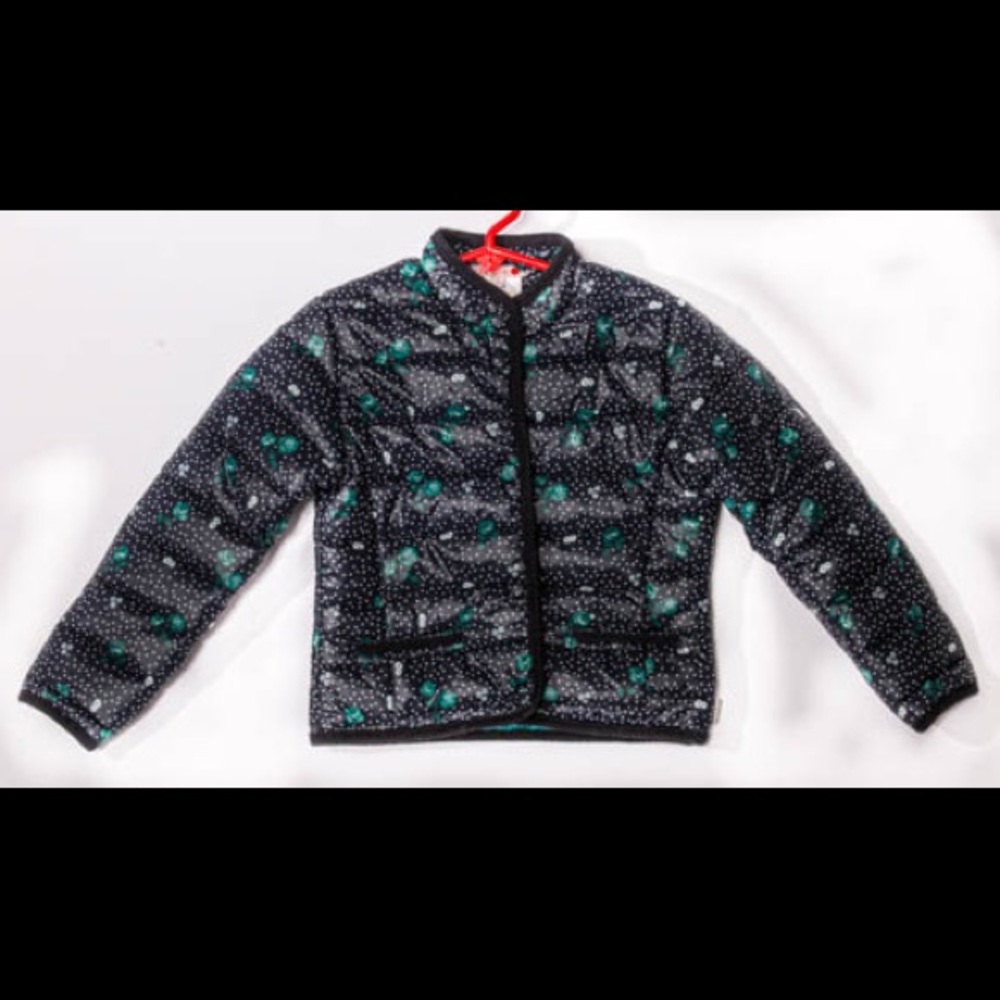 Boboli Girl’s Quilted Print Jacket Size 4 - NWT - Picture 1 of 3